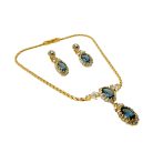 Jennifer Gibson Jewellery Attwood & Sawyer Sapphire Necklace 2123 (4) Vintage Attwood & Sawyer Sapphire Necklace