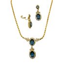 Jennifer Gibson Jewellery Attwood & Sawyer Sapphire Necklace 2123 (5) Vintage Attwood & Sawyer Sapphire Necklace