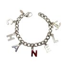 Jennifer Gibson Jewellery Chanel Charm Bracelet 2119 (2) Vintage Chanel Letter Charm Bracelet