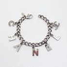 Jennifer Gibson Jewellery Chanel Charm Bracelet 2119 (5) Vintage Chanel Letter Charm Bracelet