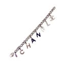 Jennifer Gibson Jewellery Chanel Charm Bracelet 2119 (6) Vintage Chanel Letter Charm Bracelet