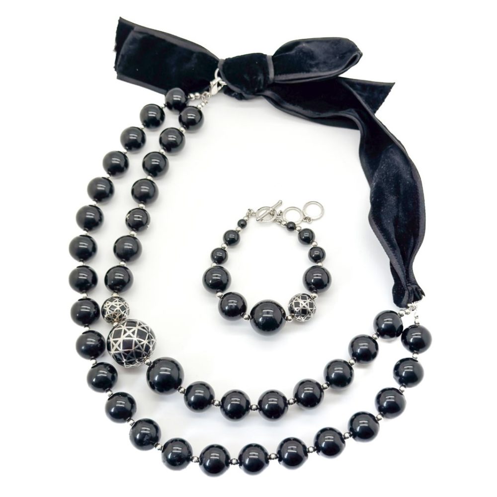 Vintage Dior Statement Cannage Necklace