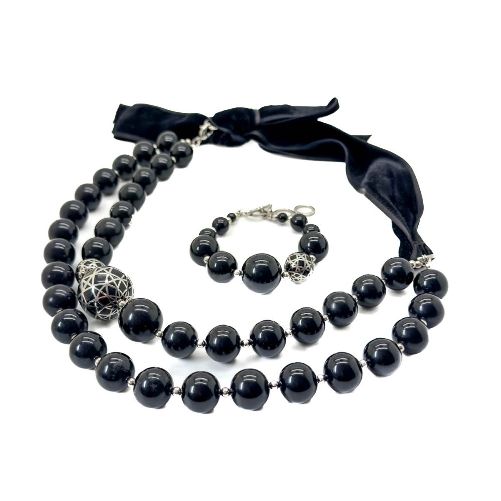 Vintage Dior Statement Cannage Necklace