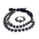 Jennifer Gibson Jewellery Dior Cannage Necklace Bracelet 2116 (5) Vintage Dior Statement Cannage Necklace