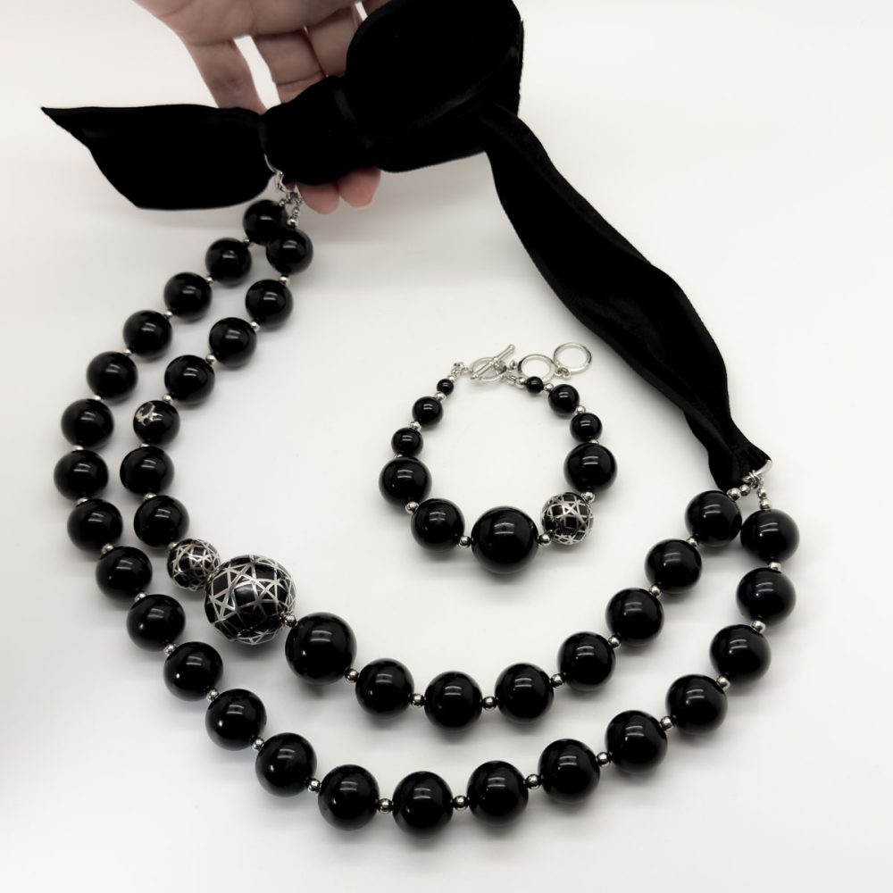 Vintage Dior Statement Cannage Necklace