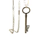 Jennifer Gibson Jewellery Dior Galliano Key Necklace 2117 (1) Vintage Dior Galliano Key Necklace
