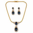 Jennifer Gibson Jewellery Vintage Attwood & Sawyer Sapphire Set
