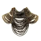 Vintage Dior Galliano Bronze Masai Choker