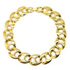 Jennifer Gibson Jewellery Vintage Mariner Link Collar 2124 (2) Vintage Gold Mariner Collar