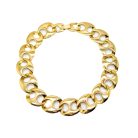 Jennifer Gibson Jewellery Vintage Mariner Link Collar 2124 (3) Vintage Gold Mariner Collar