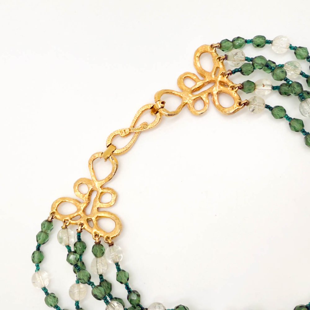 Vintage Boucher Glass Necklace