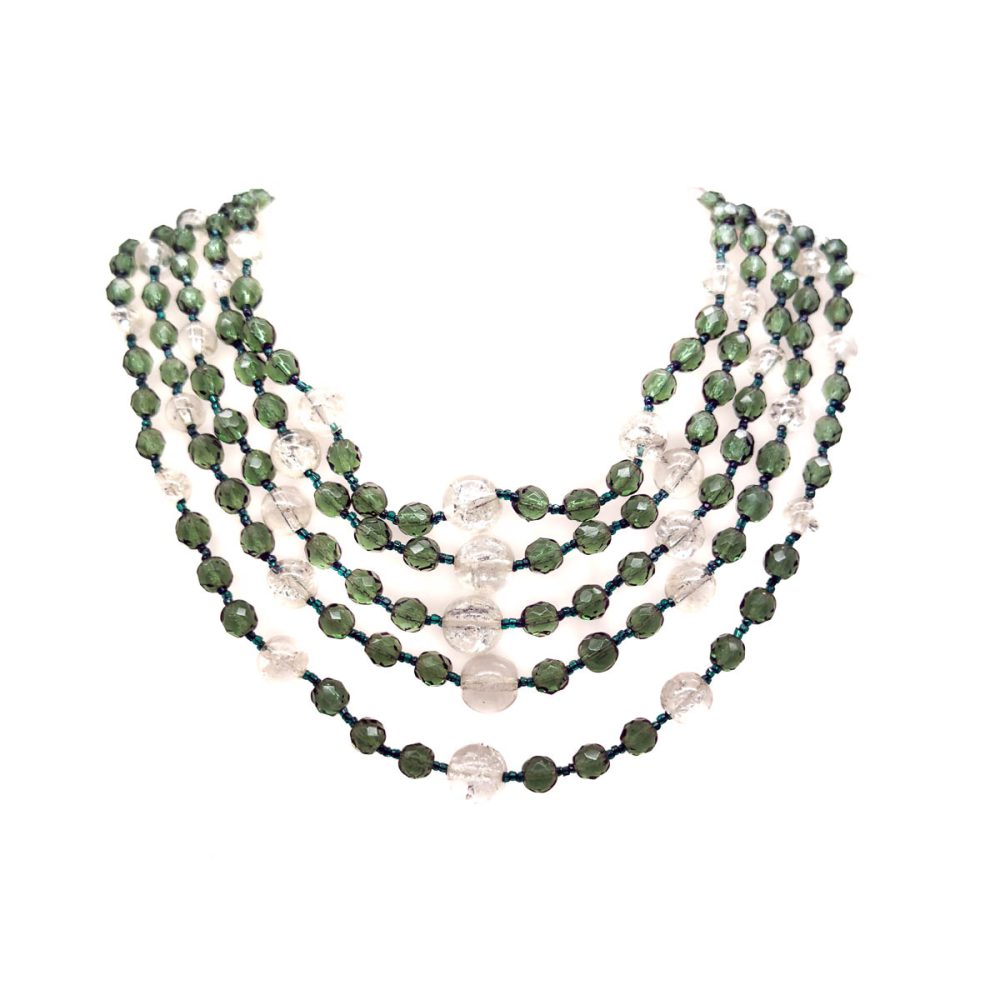 Vintage Boucher Glass Necklace