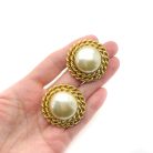Jennifer Gibson Jewellery Butler & Wilson Earrings 2171 (1) Vintage Butler & Wilson Statement Pearl Earrings
