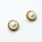 Jennifer Gibson Jewellery Vintage Celestial Pearl Earrings 2167 (4) Vintage Celestial Pearl Earrings