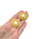 Jennifer Gibson Jewellery Vintage Pearl Statement Earrings 2169 (2) Vintage Statement Pearl Bobble Earrings