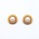 Jennifer Gibson Jewellery Vintage Pearl Statement Earrings 2169 (3) Vintage Statement Pearl Bobble Earrings