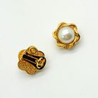 Jennifer Gibson Jewellery Vintage Pearl Twist Earrings 2163 (3) Vintage Pearl Twist Earrings