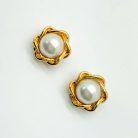 Jennifer Gibson Jewellery Vintage Pearl Twist Earrings 2163 (4) Vintage Pearl Twist Earrings