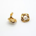 Jennifer Gibson Jewellery Vintage Ribbon Pearl Earrings 2166 (5) Vintage Pearl Ribbon Earrings
