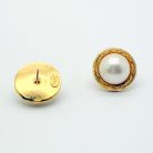 Jennifer Gibson Jewellery Vintage Trifari Pearl Earrings 2164 (7) Vintage Trifari Pearl Stud Earrings