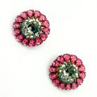 Jennifer Gibson Jewellery 2137 (7) Vintage French Crystal Earrings