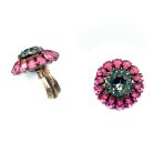 Jennifer Gibson Jewellery 2137 (8) Vintage French Crystal Earrings