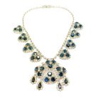 Jennifer Gibson Jewellery Vintage Eisenberg Crystal Necklace 1815 (3) Vintage Eisenberg Ice Sapphire Necklace