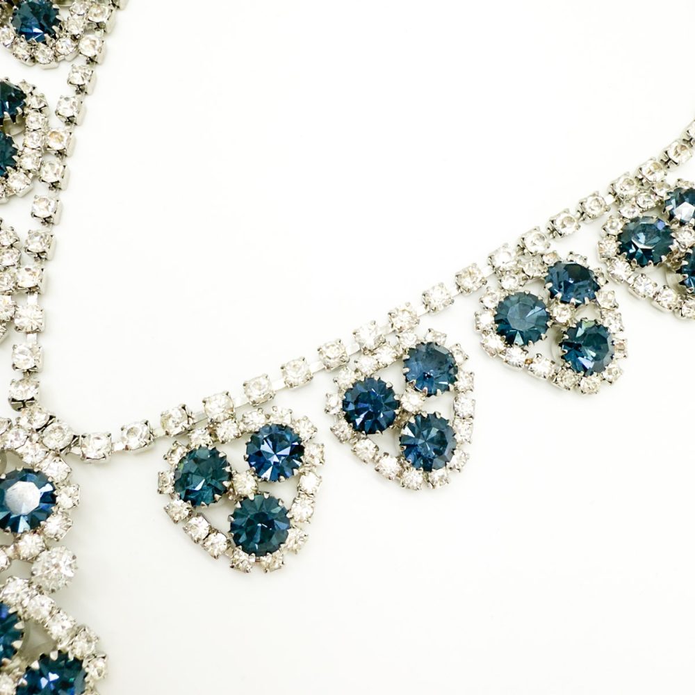 Vintage Eisenberg Ice Sapphire Necklace