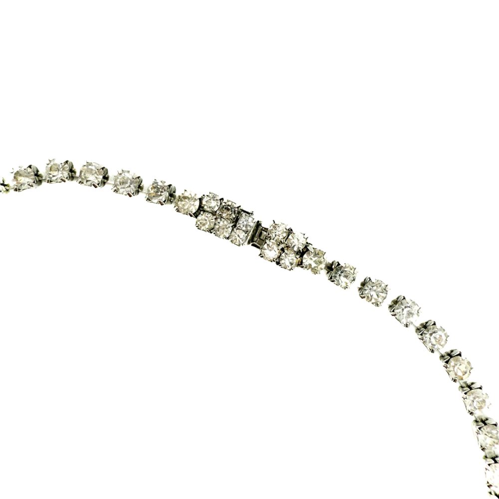 Vintage Eisenberg Ice Sapphire Necklace