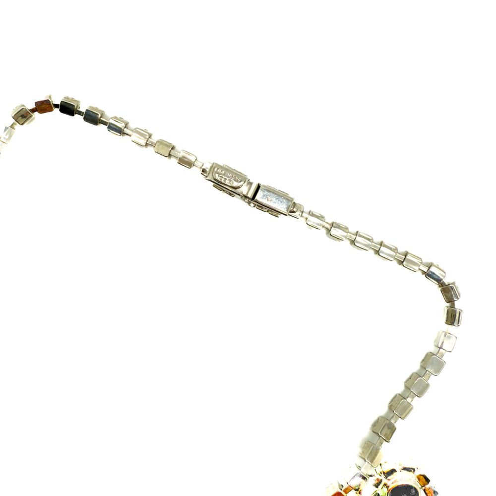 Vintage Eisenberg Ice Sapphire Necklace