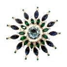Jennifer Gibson Jewellery 2146 (14) Vintage Marquise Sunburst Brooch