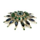 Jennifer Gibson Jewellery 2146 (16) Vintage Marquise Sunburst Brooch