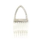 Jennifer Gibson Jewellery 2155 (2) Antique Art Deco Crystal Hair Comb