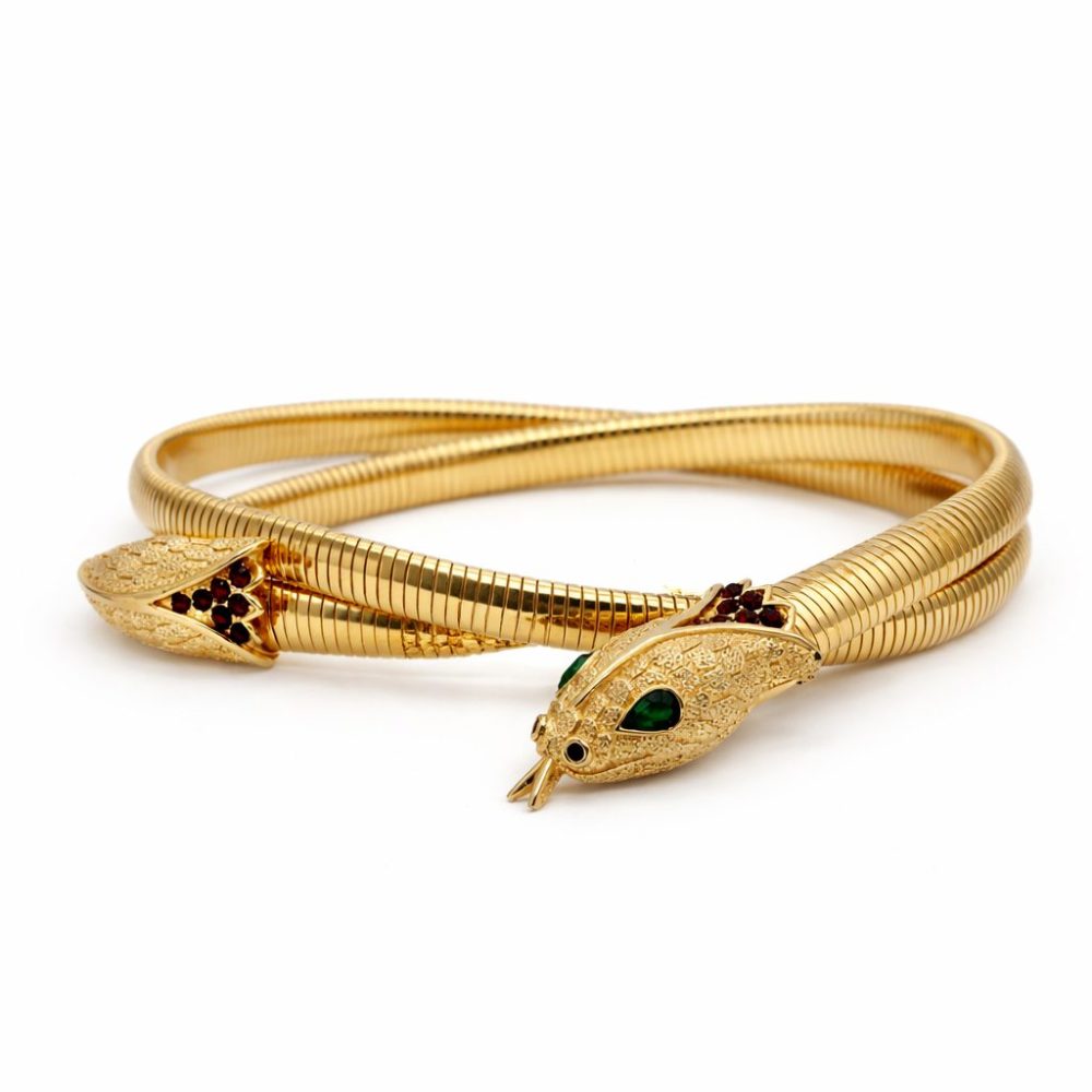 Vintage Trifari Snake Belt