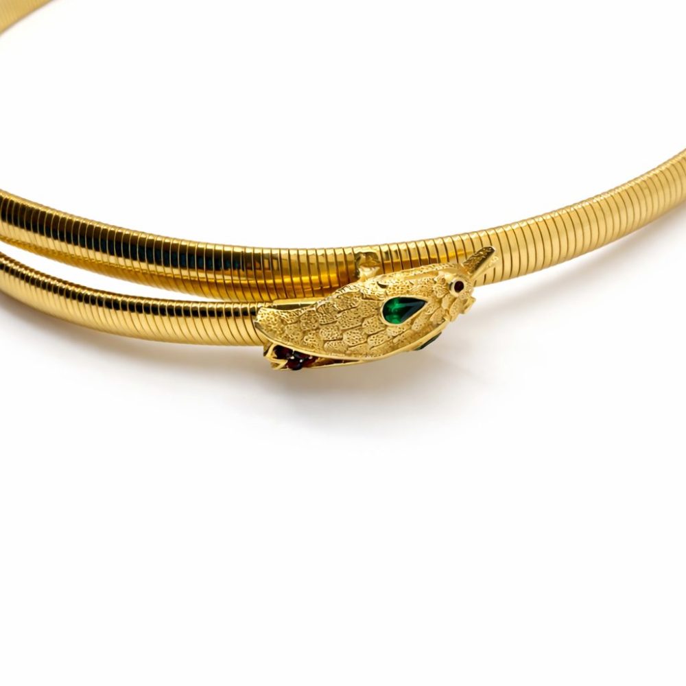 Vintage Trifari Snake Belt