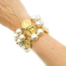 Jennifer Gibson Jewellery 2173 (5) Vintage LANGE Statement Pearl Cuff