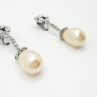 Jennifer Gibson Jewellery 2174 (3) Vintage Otto Muller Pearl Drop Earrings