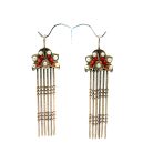 Jennifer Gibson Jewellery 2178 (2) Vintage Victorian Inspired Tassel Earrings
