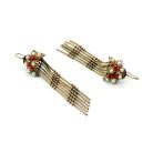 Jennifer Gibson Jewellery 2178 (4) Vintage Victorian Inspired Tassel Earrings