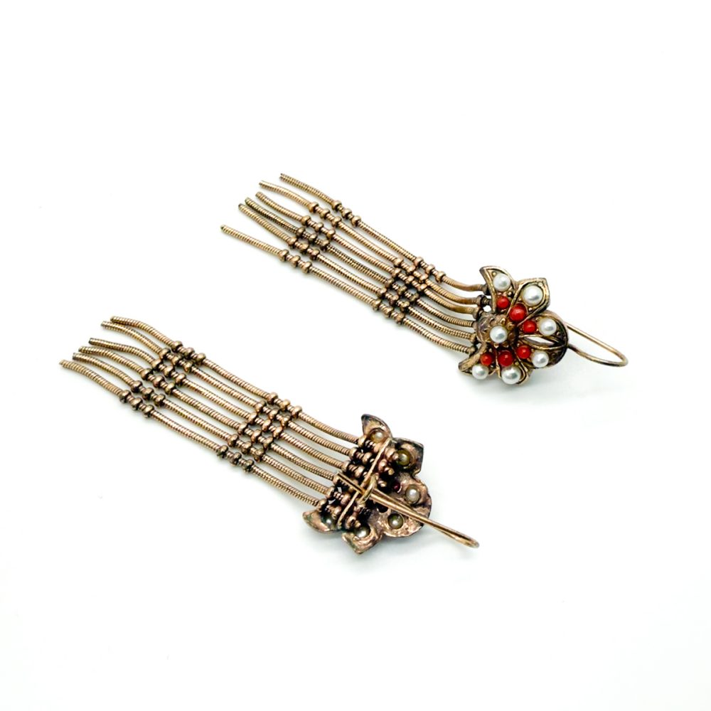 Vintage Victorian Inspired Tassel Earrings