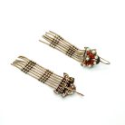 Jennifer Gibson Jewellery 2178 (5) Vintage Victorian Inspired Tassel Earrings