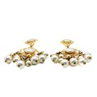 Jennifer Gibson Jewellery 2179 (4) Vintage Statement Pearl Chandelier Earrings
