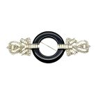 Jennifer Gibson Jewellery -2181 (1) Vintage Kenneth Lane Deco Brooch