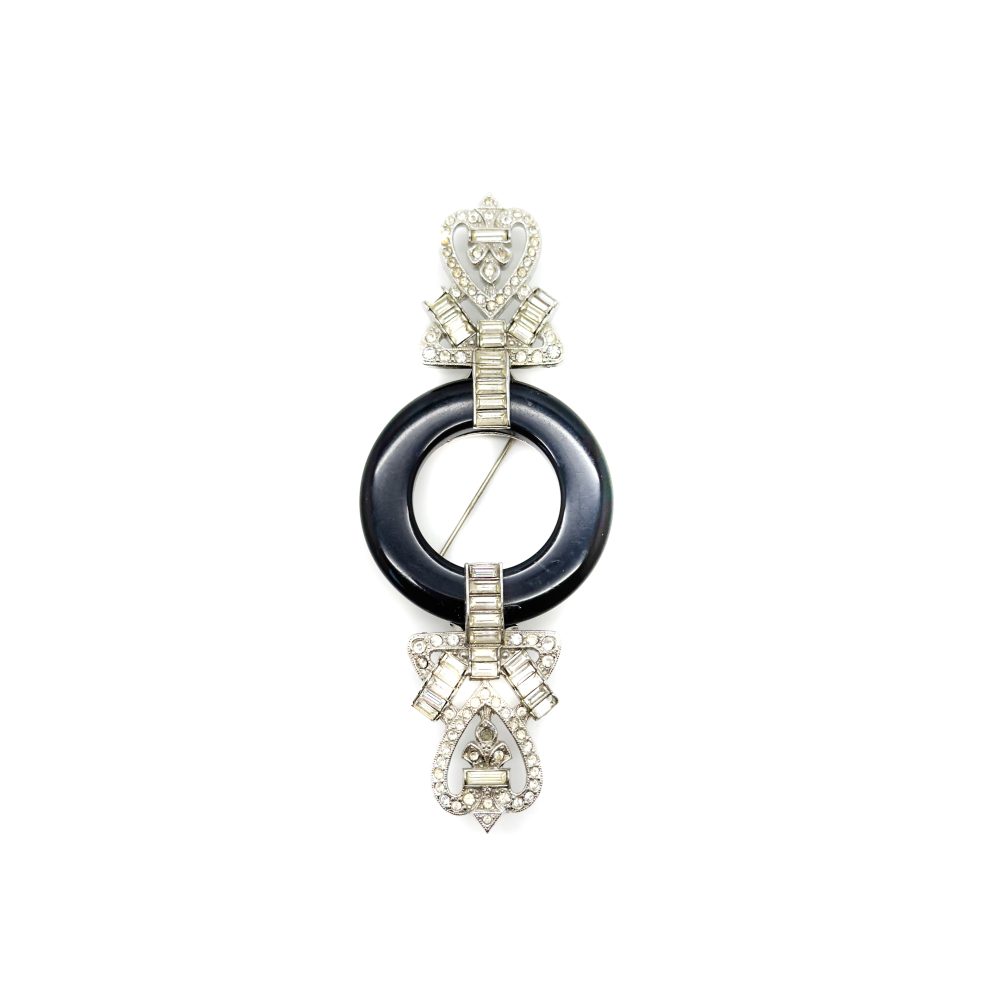 Vintage Kenneth Lane Deco Brooch