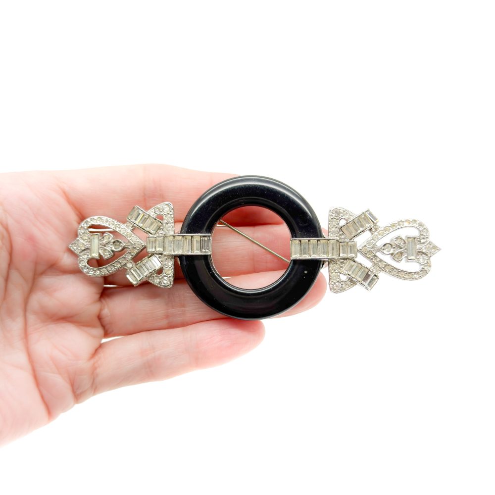 Vintage Kenneth Lane Deco Brooch