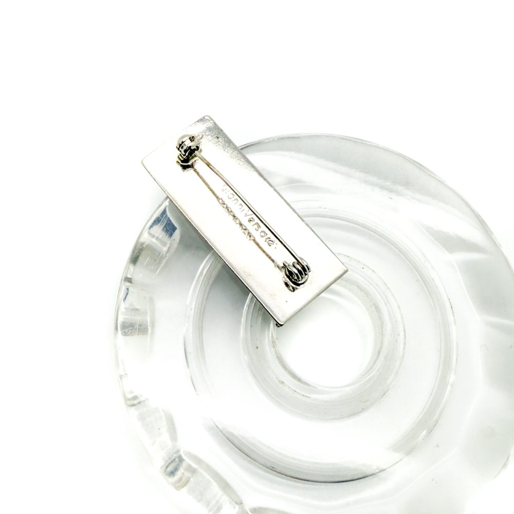 Vintage Versace Deco Target Brooch