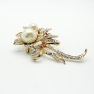 Jennifer Gibson Jewellery -2183 (4) Vintage Pearl Flower Brooch