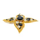 Jennifer Gibson Jewellery 2186 (2) Vintage Huge Runway Star Brooch