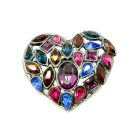Jennifer Gibson Jewellery 2187 (1) Vintage YSL Heart Brights Brooch