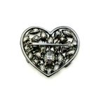 Jennifer Gibson Jewellery 2187 (4) Vintage YSL Heart Brights Brooch